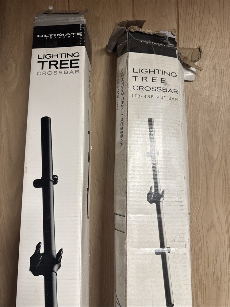 2x Ultimate Support LTB-48B Lighting Tree Crossbar
