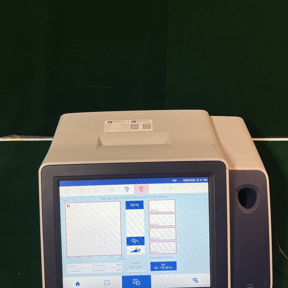 Maico TouchTymp MI 24 Tympanometer With Reflexes Base Only