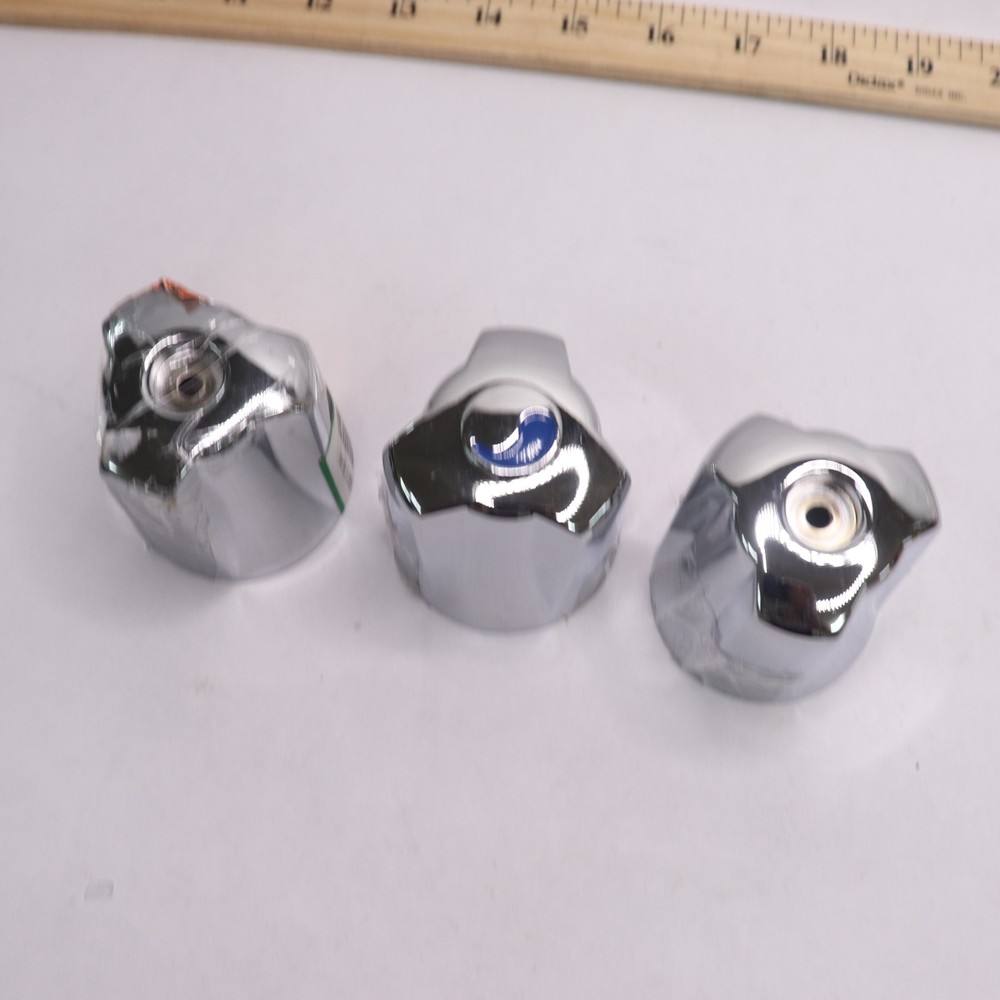 (3-Pk) Large Canopy Handles Set Chrome 341152 - Incomplete