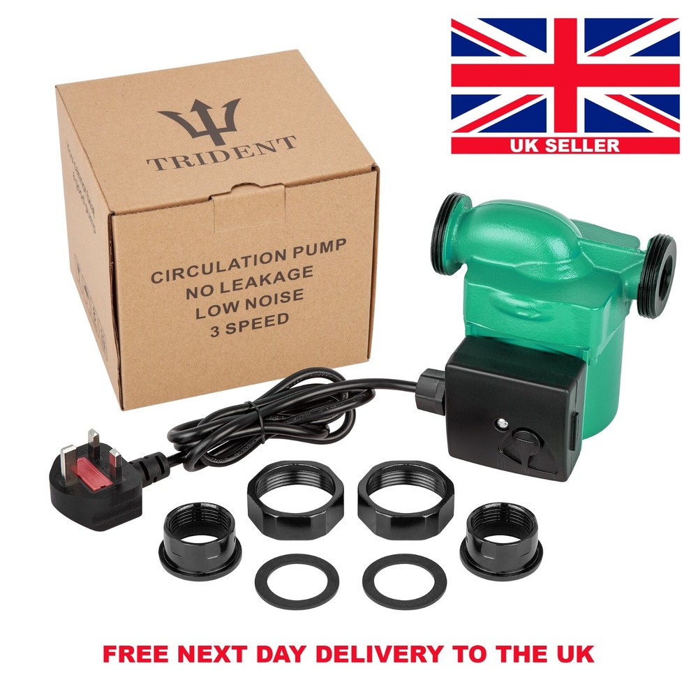 Trident Central Heating Pump 25/60-130compatible replacement for Grundfos. pump.