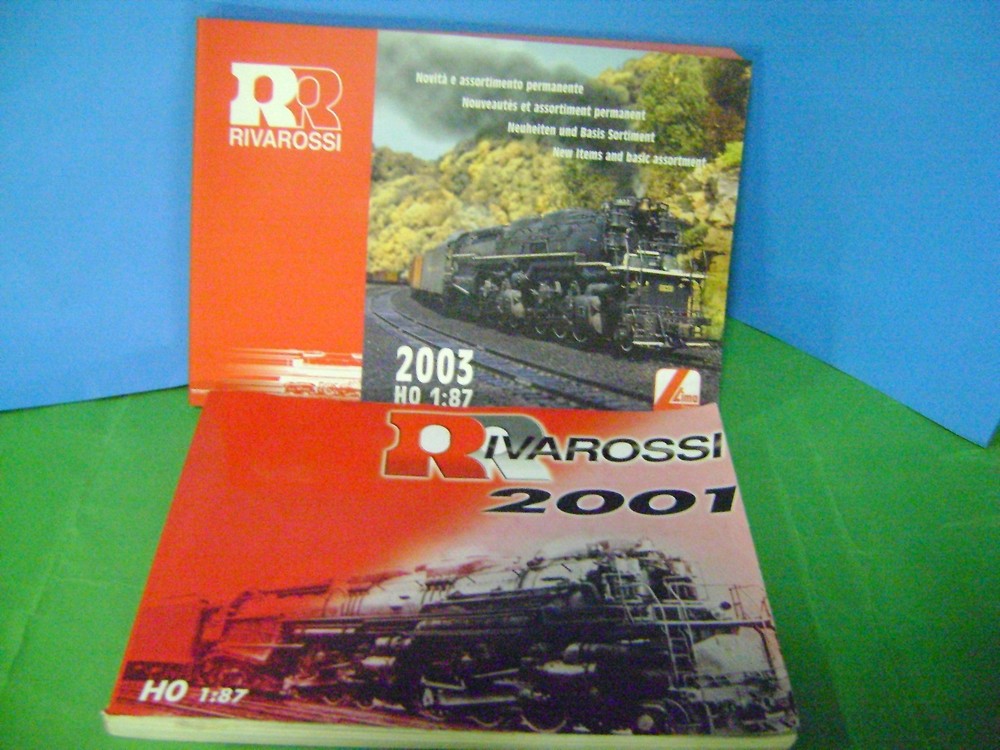 RIVAROSSI HO GENERAL CATALOGUES 2003 and 2001