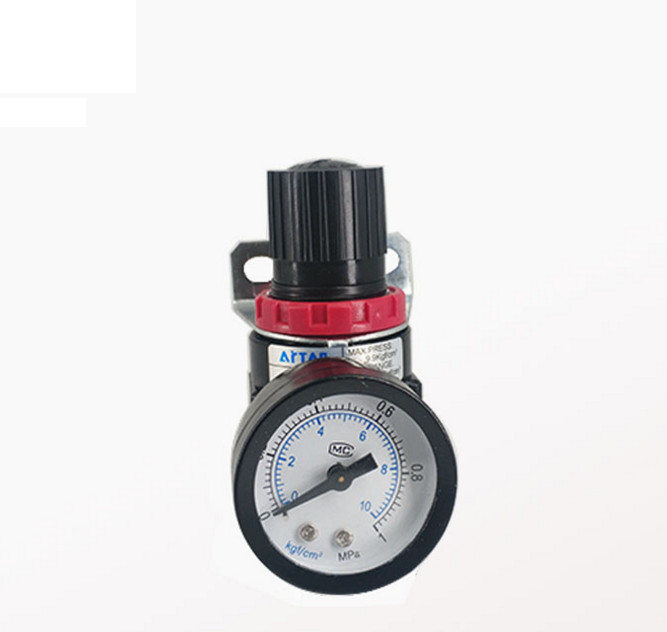 Pressure Gauge Air-vent Valve AR2000 Adjustable Pneumatic Regullation 1/4"PT