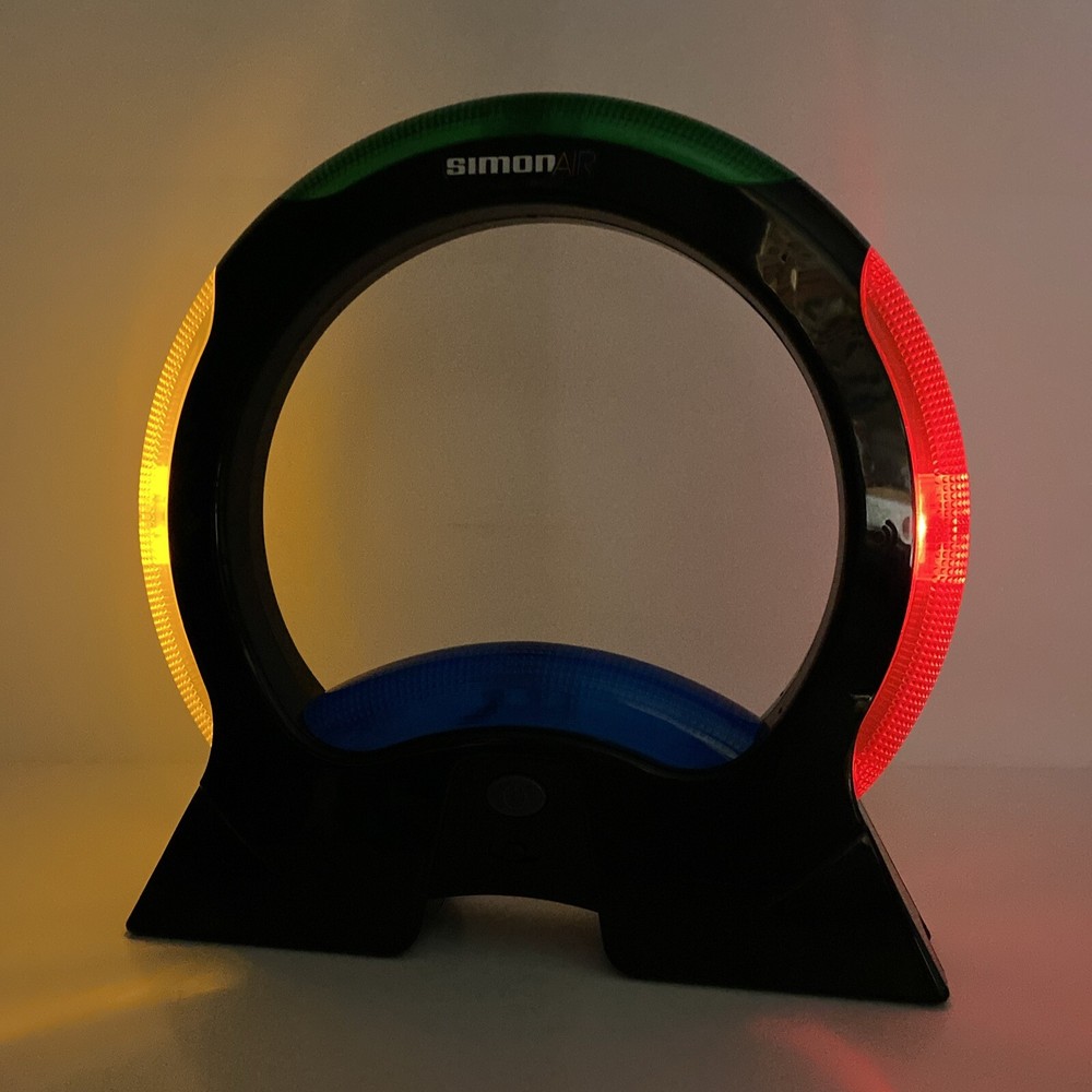 Simon Air No Touch Electronic Memory Game 2015 Hasbro Tested WORKS No Box