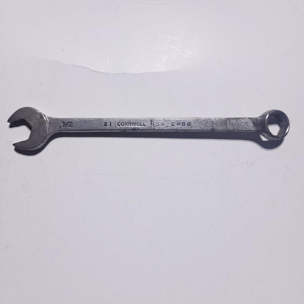 Cornwell Tools 1/2" Combination Wrench 6PT CW89  USA