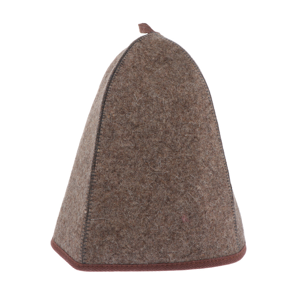 Thickened Sauna Hat Wool Felt Hat Bathing Hat Sauna Hat Water Absorption Hat New