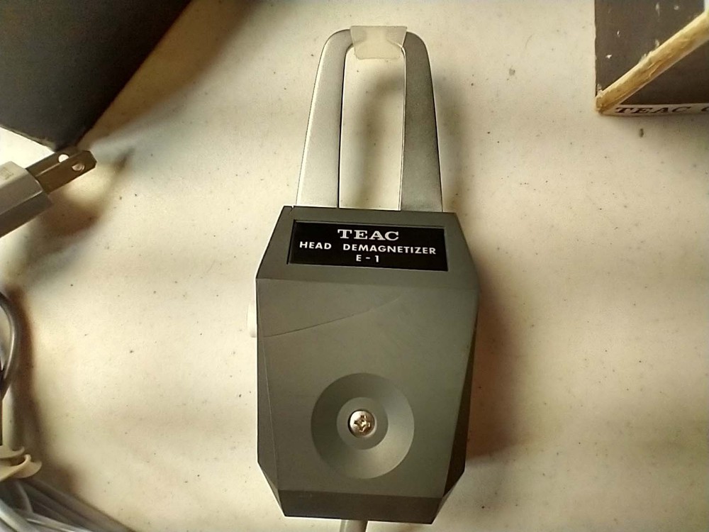 Vintage 1973 Teac E-1 Head Demagnetizer NO INSTRUCTION MANUAL