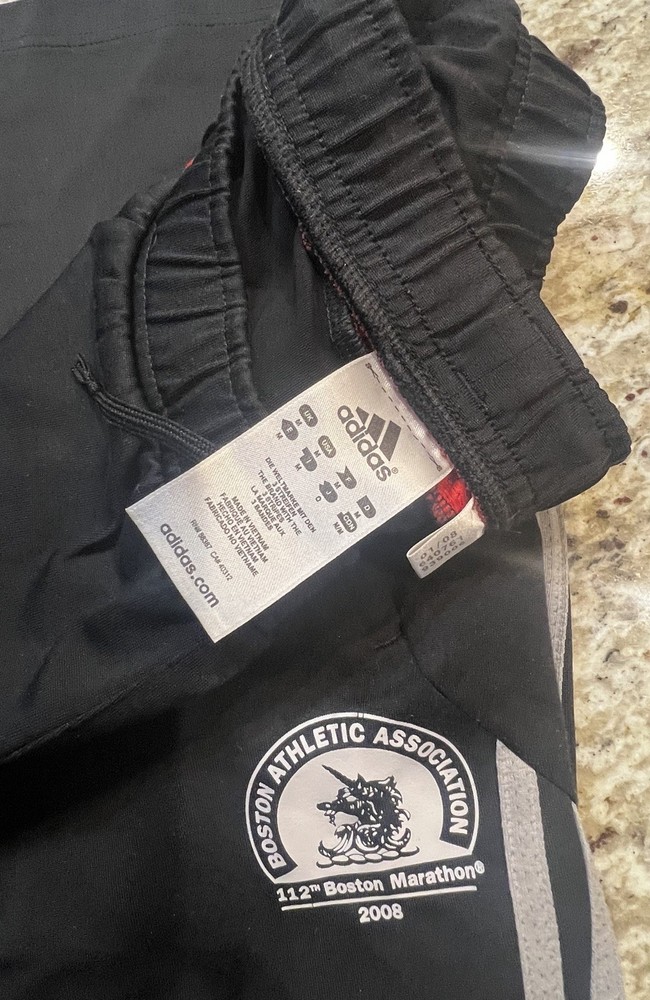 Boston Marathon jacket and pants-112th Running, 2008