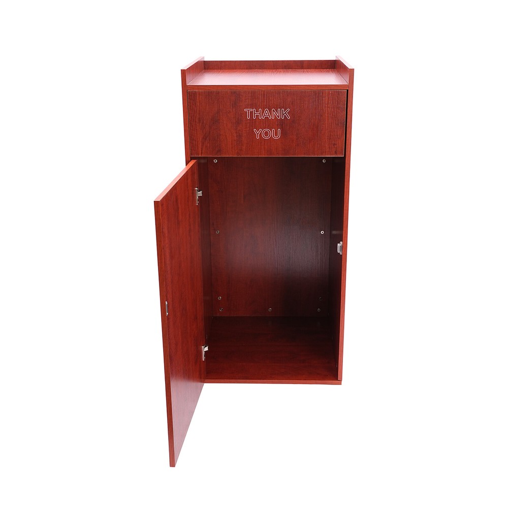 Eco-Friendly Pull Out Trash Bin with Spacious 27.24 Quart Capacity,