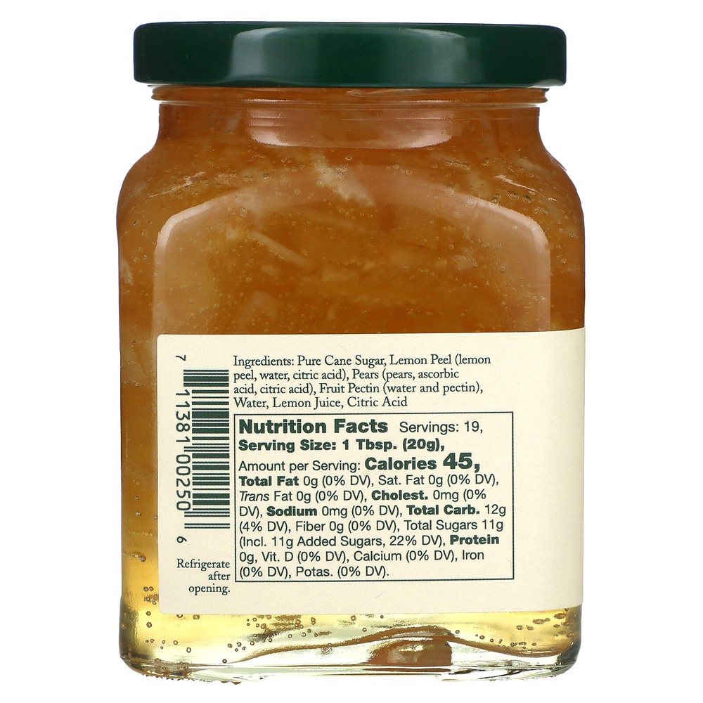 Lemon Pear Marmalade, 13 oz (369 g)