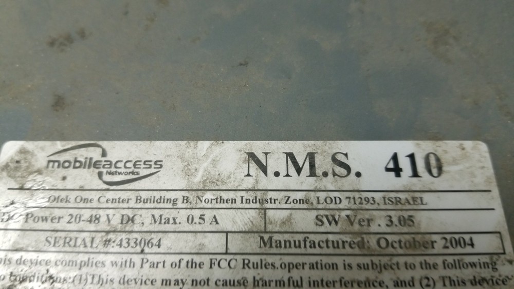 Mobile Access NMS 410 Controller Unit