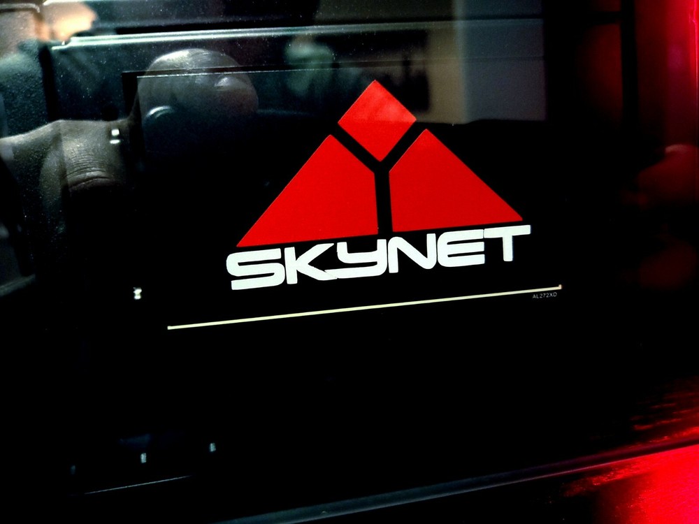 SkyNet Logo For PC Laptop Computer Sticker Decal Terminator
