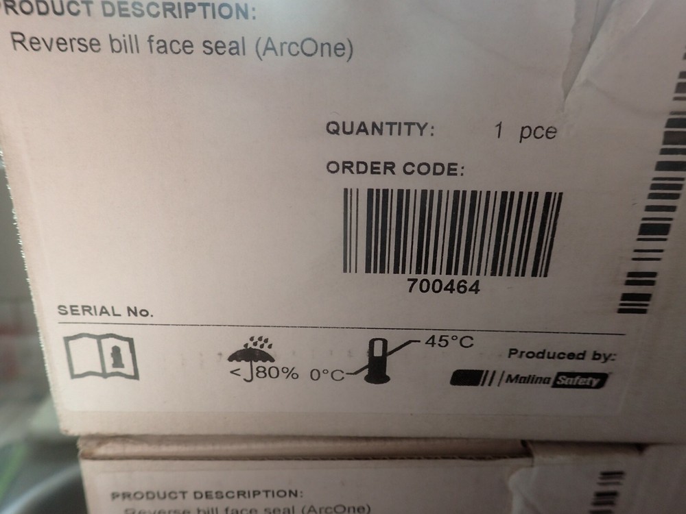 ArcOne CF-COL-HR Reverse Bill Face Seal