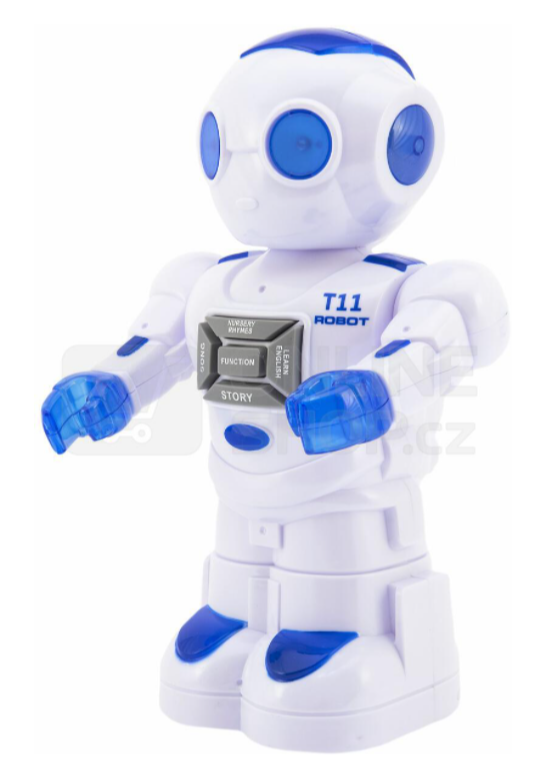 Universal Interactive Smart Robot for Kids Electromechanical Light Sounds