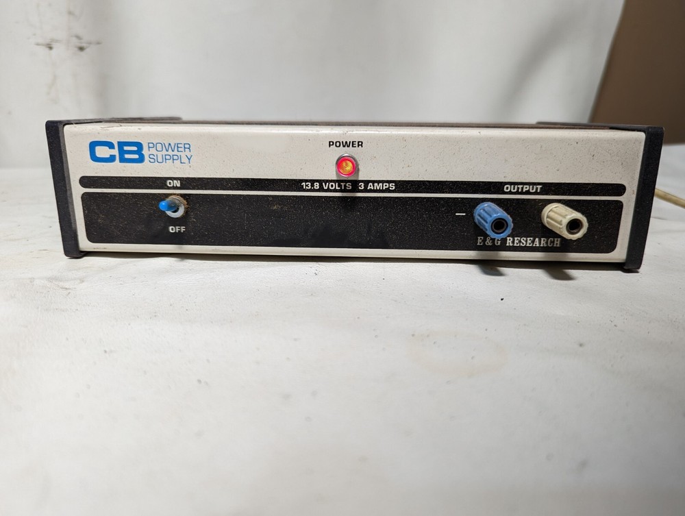 E&G Research 138A3 CB power supply, 13.8V, 3A