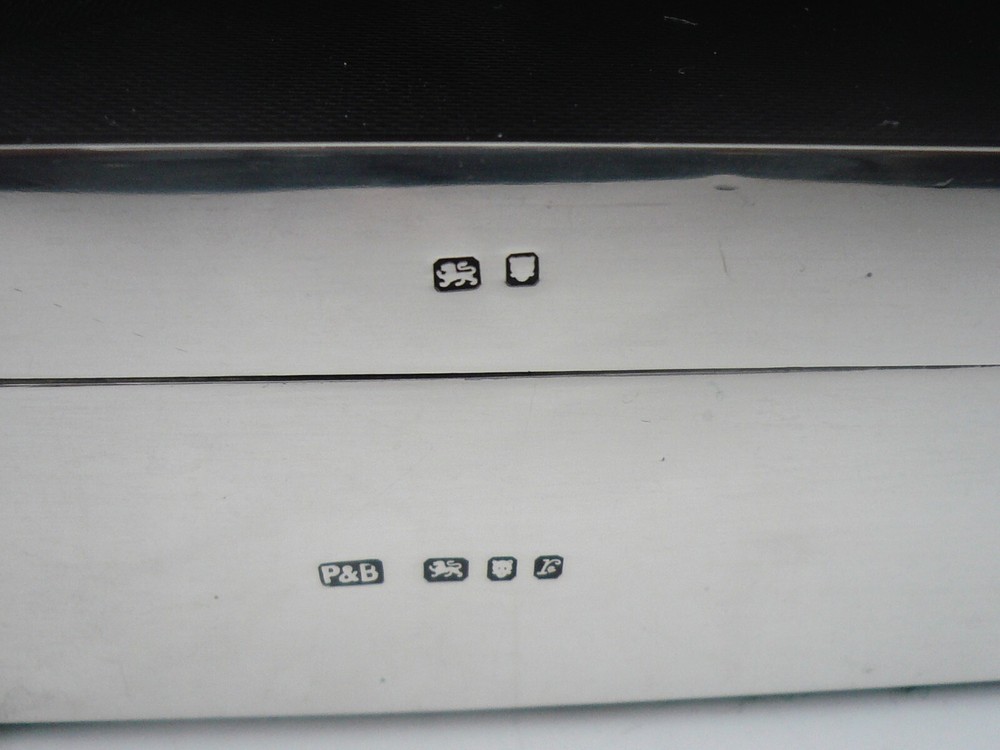 Sterling Silver Cigarette Box, Padgett & Braham Ltd, London 1972