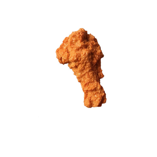 Display Faux Food Prop Life Size Fried Chicken Drumette Magnet