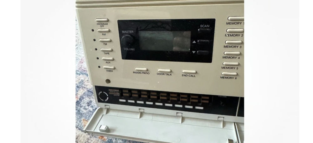 NuTone IM-4406 Intercom Master Unit + 801-t Transformer + Terminal Board