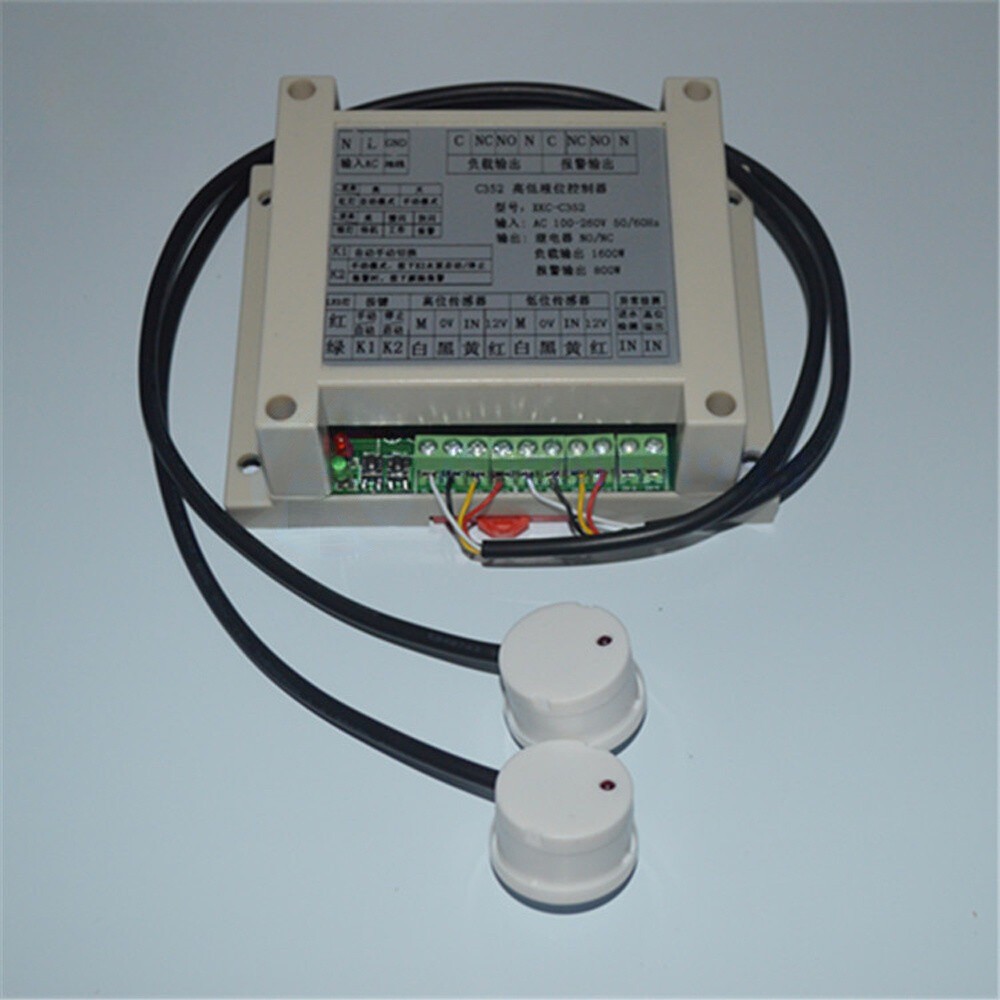 XKC-C352-2P Automatic High and Low Liquid Level Sensor Controller Non-Contact