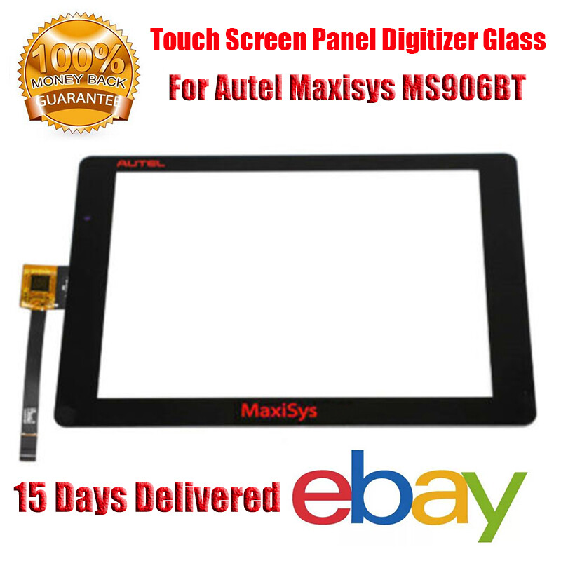 Touch Screen Panel Digitizer Glass Sensor Replacement For Autel Maxisys MS906BT