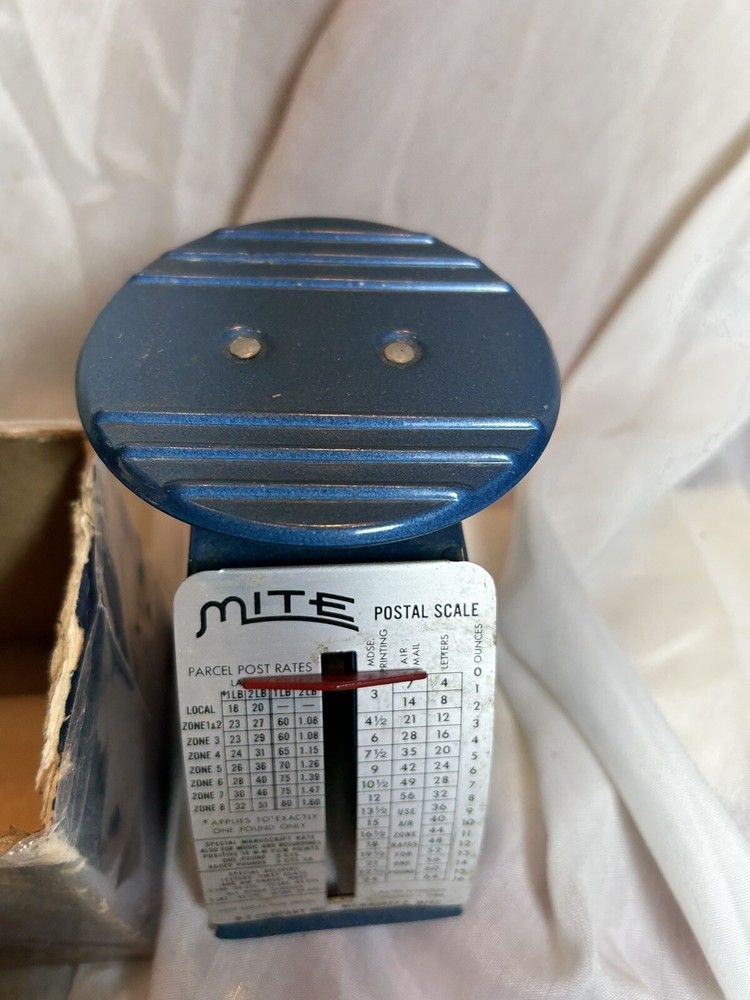 Vintage Mite Postal Scale 16 Ounces 1950’s