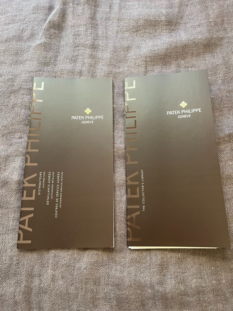 Patek Philippe Cover Manual Instruction Booklet Outer Box Set