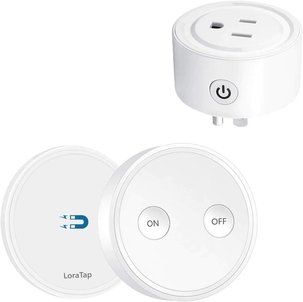 Mini Remote Control Outlet Plug Adapter, Ran Wirel Light