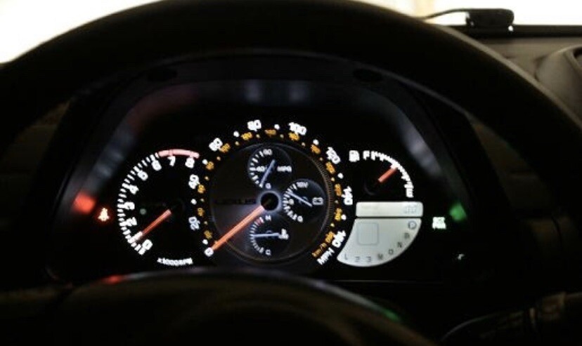 White Cluster Led Bulb Kit for Lexus IS300 2001-2005