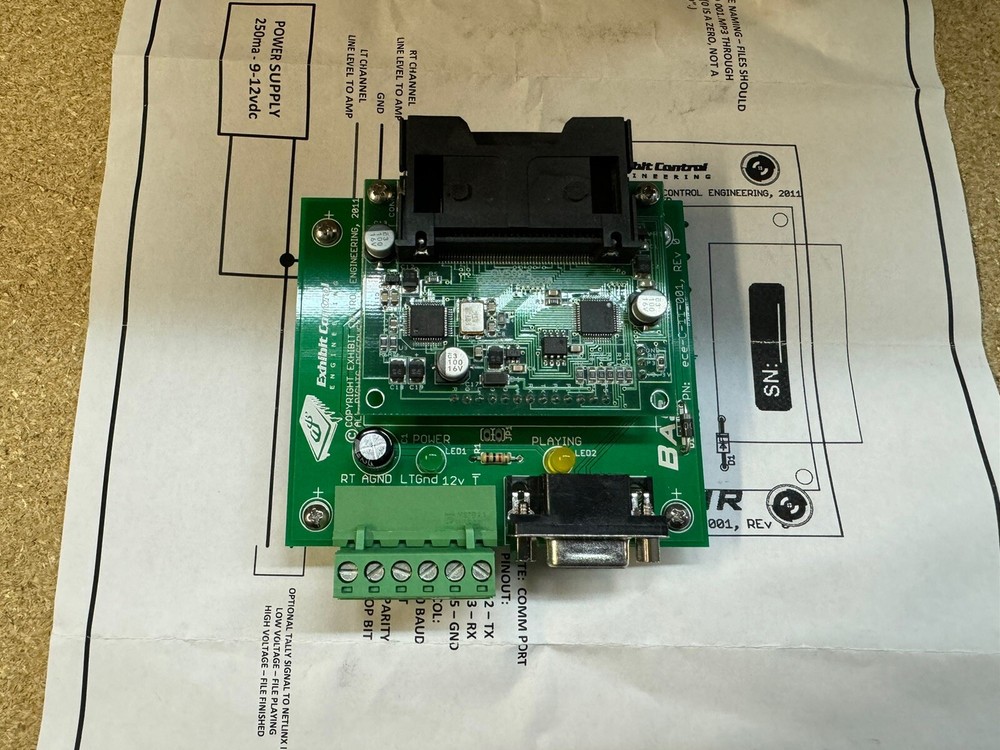 Exhibit Control Engineering Basic Serial DMR ece-C-11-001