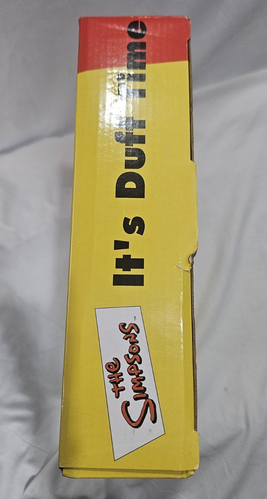 THE Simpsons It’s Duff Time Clock NIB