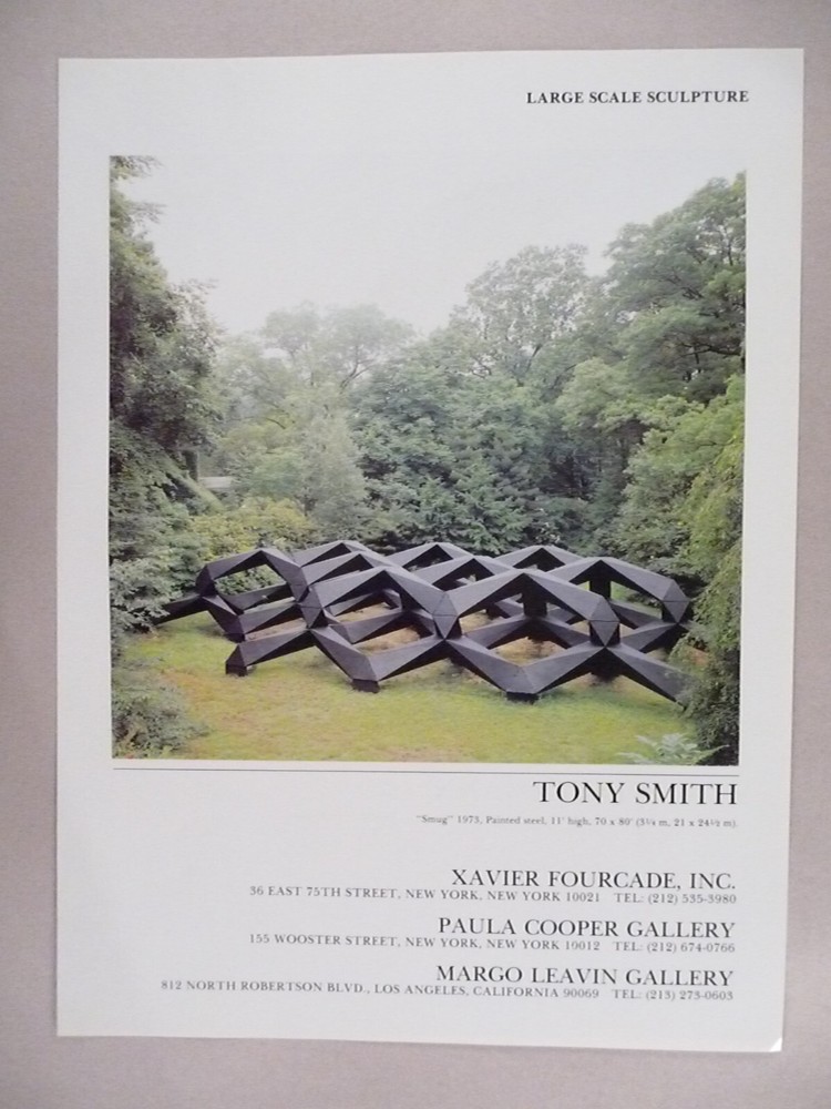 Tony Smith MAGAZINE AD - 1985