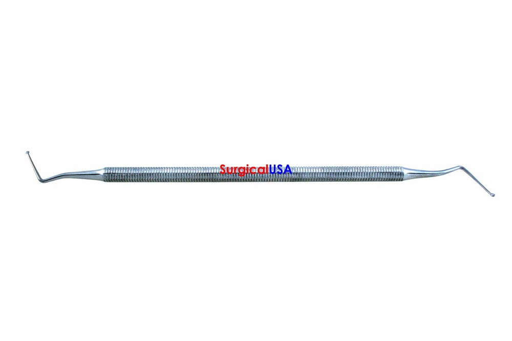 Excavator 31L Double End Long Shanks Spoon Tips Dentist Tools Dental Instruments
