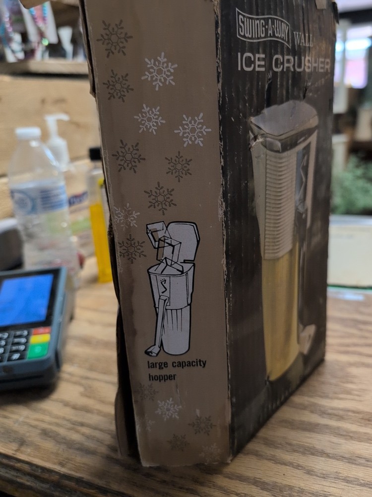 1960's/1970's Swing-a-way Wall Mount Ice Crusher