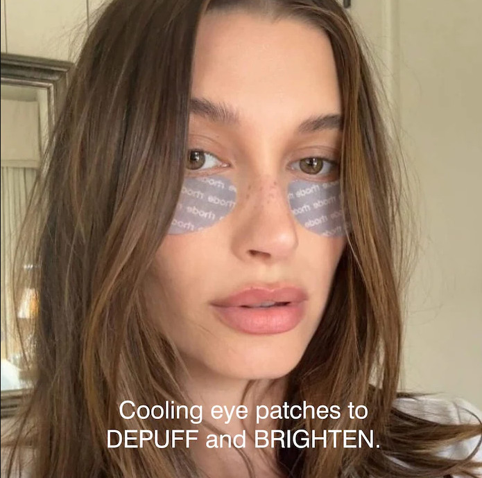 Authentic rhode Peptide Eye Prep Depuffing Eye Patches,6 pairs/pack