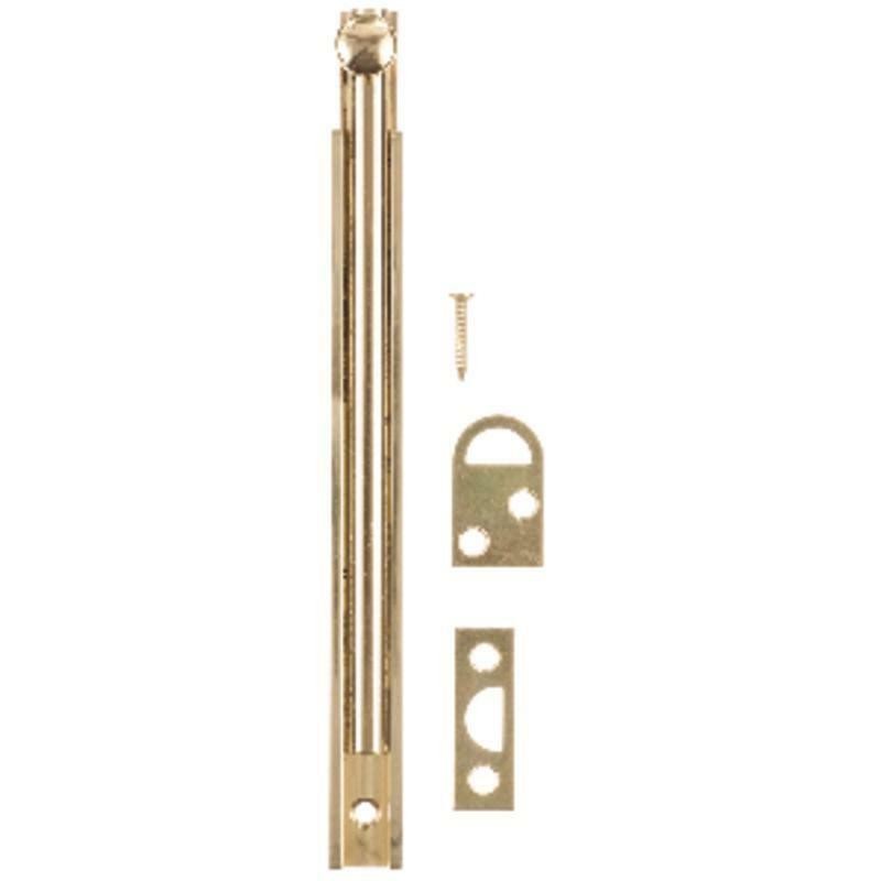 Surface Bolt 6" Bright Brass