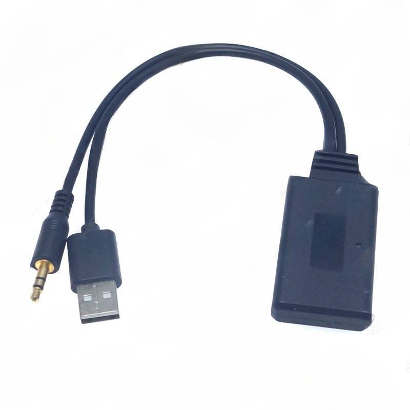 Universal Bluetooth audio cable 3.5mm male USB AUX audio,receiver cable adapter