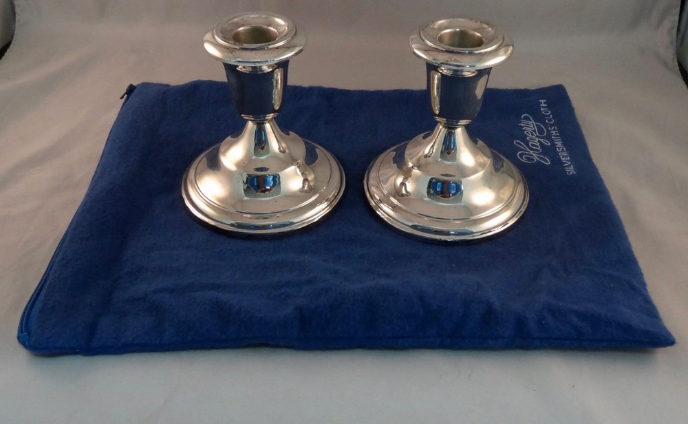 Weighted Sterling Candlesticks (752.5 Grams)
