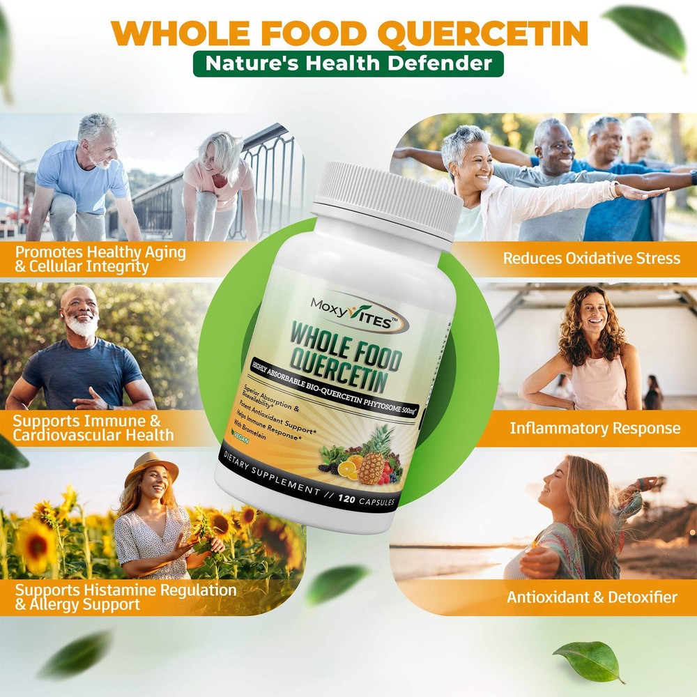 Quercetin with Bromelain, Bioactive Phytosome, Activated