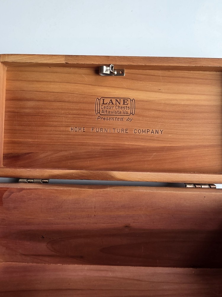 Lane Mini Cedar Chest from the 1950s!