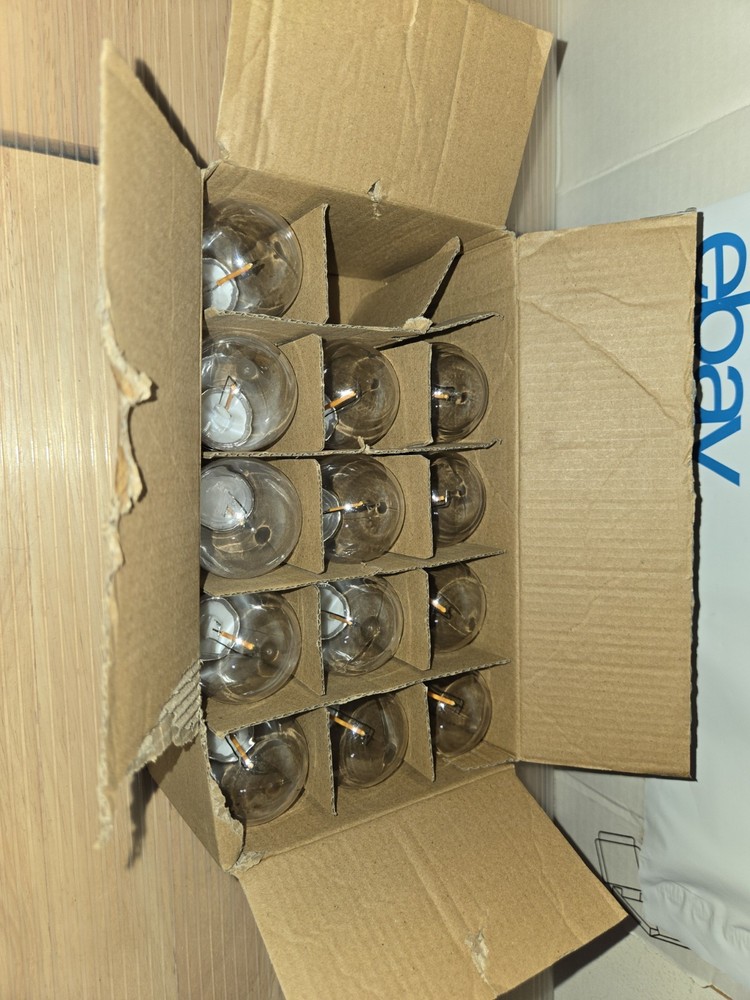 (13)Clear S14 LED Bulbs Plastic Shatterproof For String Light Bulbs Replacement