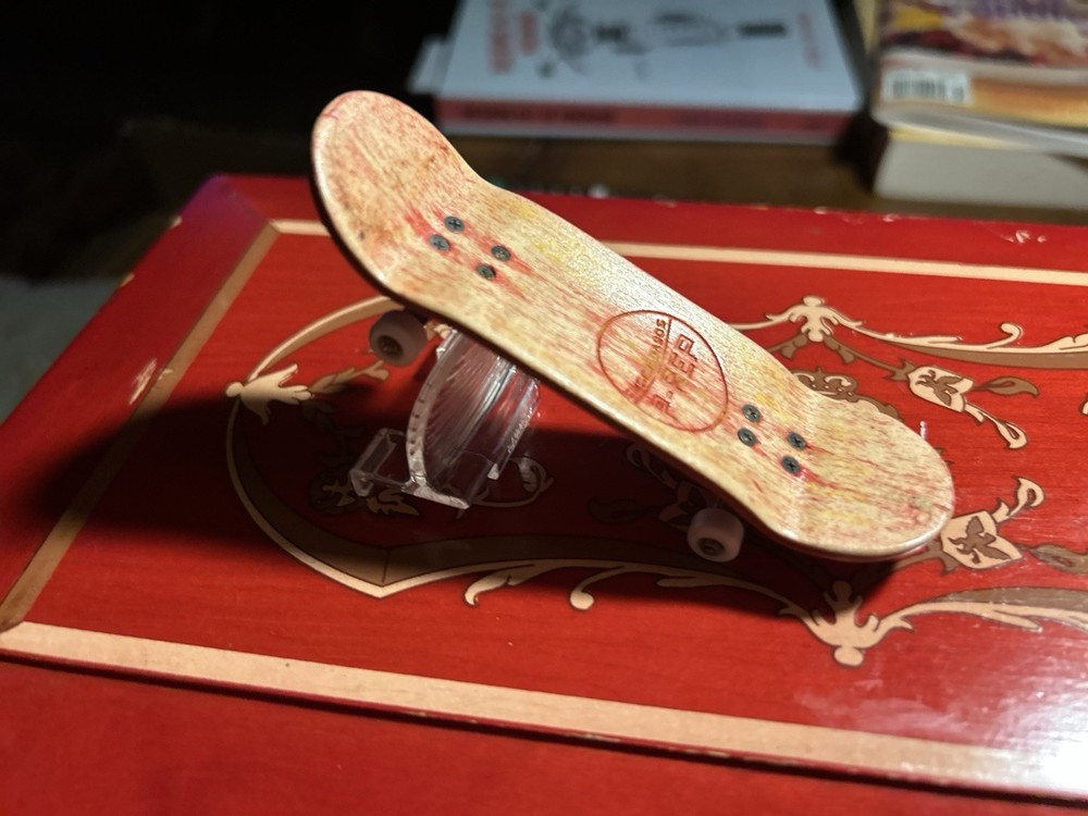P-Rep Purple Maple Wood Mini Skateboard Complete with Wheels Basic Bearings New