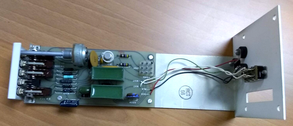Heath Schlumberger Strip Chart Recorder SR-255B -- Range Board / Module