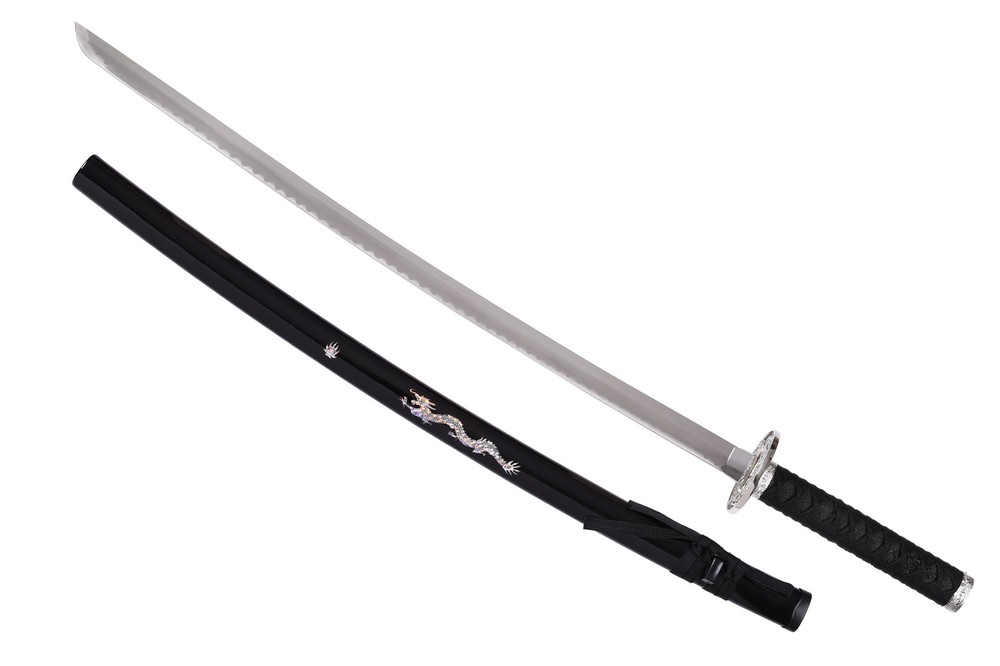 Katana Silver Dragon