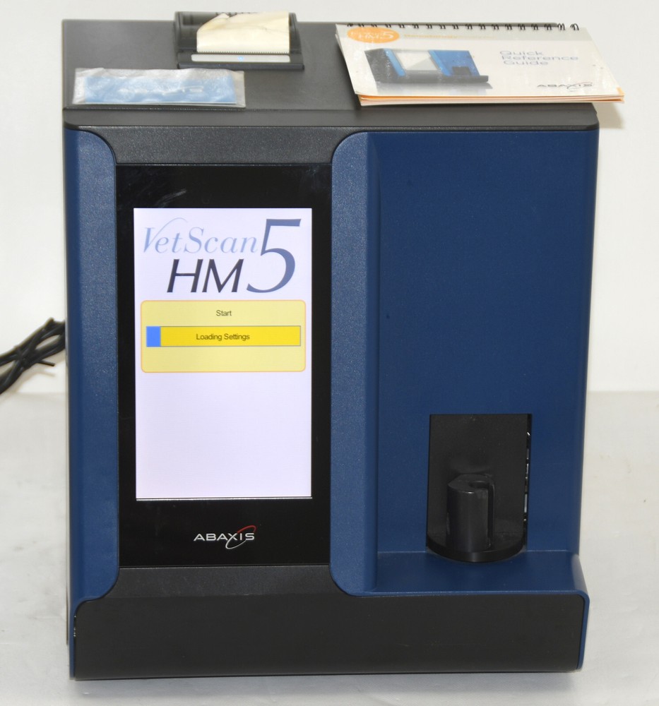 Abaxis Vetscan HM5C Hematology Analyzer..