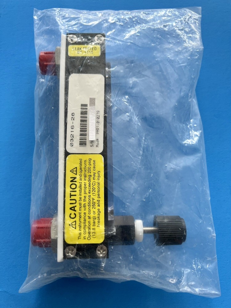 Masterflex 3216-28 Variable-Area Flowmeter with Valve 65mm Scale