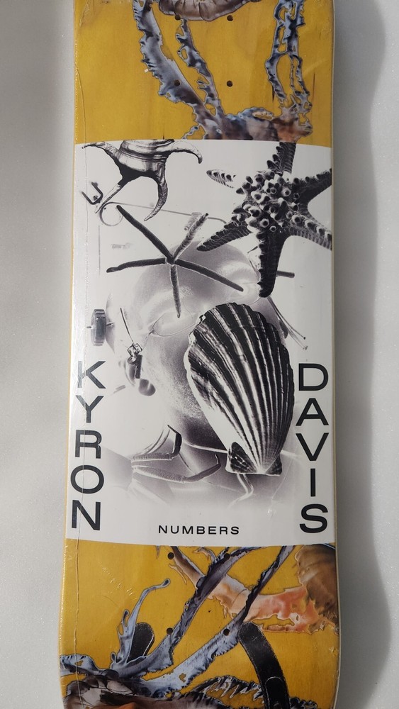 *NEW* Numbers Kyron Davis Skateboard Deck 8.25"x31.75" *READ*