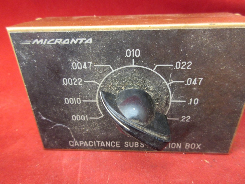 MICRONTA CR Substition Box, capacitance sub box, tv bias supply