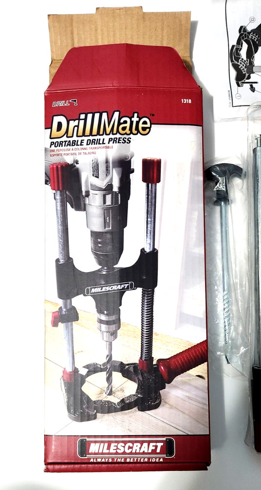 DRILLMATE PORTABLE DRILL PRESS MILESCRAFT The Better Idea!