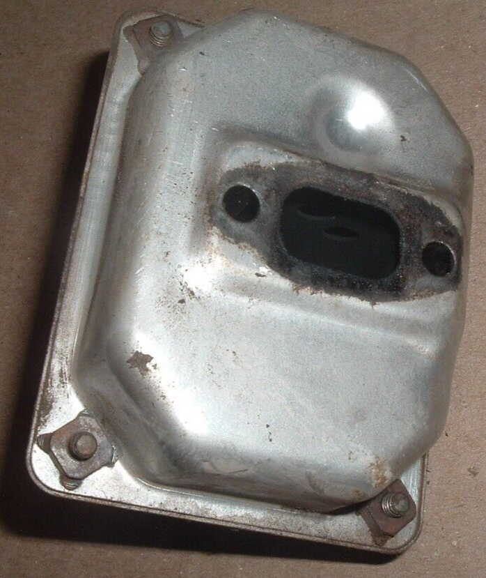 Muffler from Mantis SV-2AE Tiller Cultivator