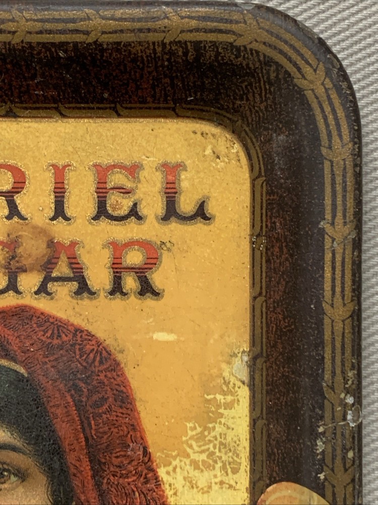Early Murial Cigar Tip Tray 6"