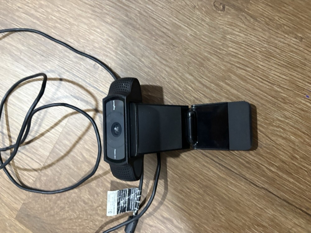 Logitech HD 1080p Webcam + Logitech USB Headset w/ Mic – Untested Bundle